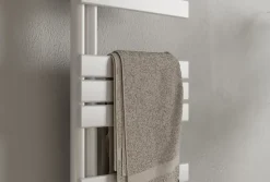 Radiateur de salle de bain design, Sèche serviette esthétique - 120x50cm - G12 - Blanc