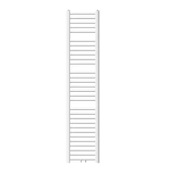 Radiateur de Salle de Bain Design Sahara, 300 x 1800 mm, Blanc, Forme Droit