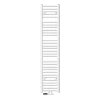 Radiateur de Salle de Bain - 300 x 1800 mm - Blanc - Droit avec Raccordement Central