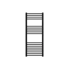 Radiateur de salle de bain Sahara 500x1200 mm noir mat droit