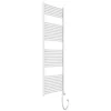 Radiateur De Salle De Bain Avec Thermostat Réglable 60X180 Blanc