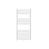 Radiateur de Salle de Bain Design Sahara, 600 x 1200 mm, Blanc, Forme Droit