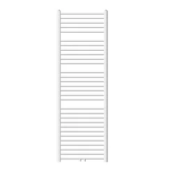 Radiateur de Salle de Bain Design Sahara, 600 x 1800 mm, Blanc, Forme Courbé