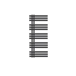 Radiateur de Salle de Bain Design Iron EM, 500 x 1200 mm, Anthracite, en Acier Revêtu par Poudre