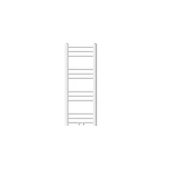 Radiateur de Salle de Bain Design Sahara, 300 x 800 mm, Blanc, Forme Droit