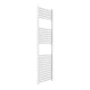 Radiateur De Salle De Bain Porte-Serviettes En Acier Blanc 45X150 Avec 30 Tubes Horizontaux