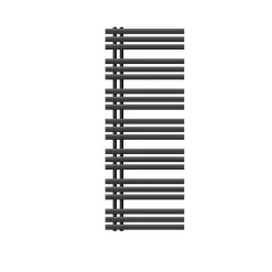 Radiateur de Salle de Bain Design Iron EM, 600 x 1600 mm, Anthracite, en Acier Revêtu par Poudre