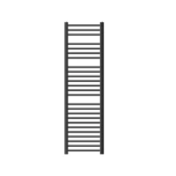 Radiateur de Salle de Bain Design Sahara, 400x1500 mm, Anthracite, Forme Droite