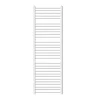Radiateur de Salle de Bain Design Sahara, 600 x 1800 mm, Blanc, Forme Droite