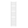 Radiateur de Salle de Bain Design Sahara, 300 x 1800 mm, Blanc, Forme Droite
