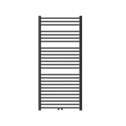Radiateur Design Sahara Non Électrique - 750 x 1500 mm - Anthracite - Connexion Central - sans Kit de Raccordement - Forme Courbé