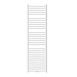 Radiateur Design Sahara Non Electrique - 500 x 1800 mm - Blanc - Connexion Central - sans Kit de Raccordement - Forme Droit