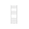 Radiateur Design Sahara Non Electrique - 400 x 1200 mm - Blanc - Connexion Central - sans Kit de Raccordement - Forme Courbé