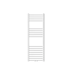 Radiateur Design Sahara Non Electrique - 400 x 1200 mm - Blanc - Connexion Central - sans Kit de Raccordement - Forme Courbé