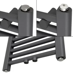 Radiateur Design Sahara Non Electrique - 300 x 800 mm - Anthracite
