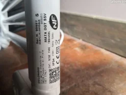 Radiateur electrique inertie fluide H. 104 cm blanc 500 W - delonghi