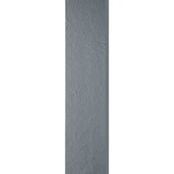 Radiateur electrique 800W vertical 180x40 cm resine aspect ardoise gris clair