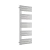 Radiateur et sèche-serviettes design D16W, raccord gauche ou droite - blanc - 160x50cm, Sans kit de connexion