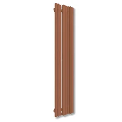 Radiateur électrique cuivre - (HxL) 1600x440mm - 1000 Watt - 1000 Watt - SHE1600-440VE8BCO