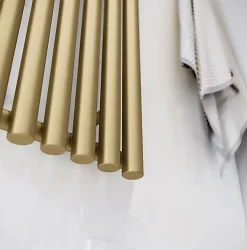 Radiateur électrique doré de 1200mm de haut et 480mm de large - 800 Watt - ROL1200/480ROE1BRA