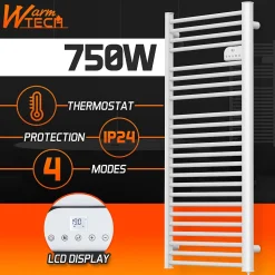 Radiateur sèche serviettes sans fluide 750W