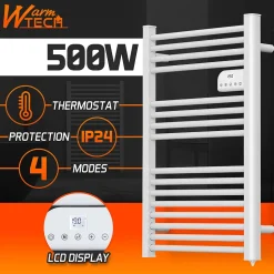 Radiateur sèche serviettes sans fluide 500W