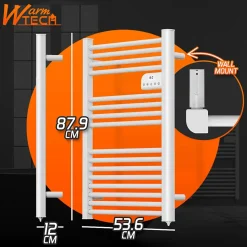 Radiateur sèche serviettes sans fluide 500W