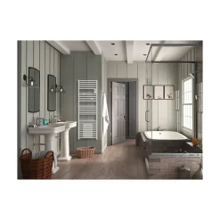 Radiateur sèche-serviette RIVA 4 sans soufflerie - RIVA 4 - Version standard- Puissance : 750 W - Dimensions : 500 x 1582x 105 m