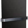 Radiateur Sèche-serviettes électrique design Noir 1200W Chemin Arte
