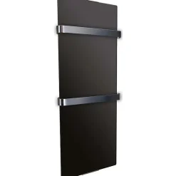 Radiateur Sèche-serviettes électrique design Noir 1200W Chemin Arte