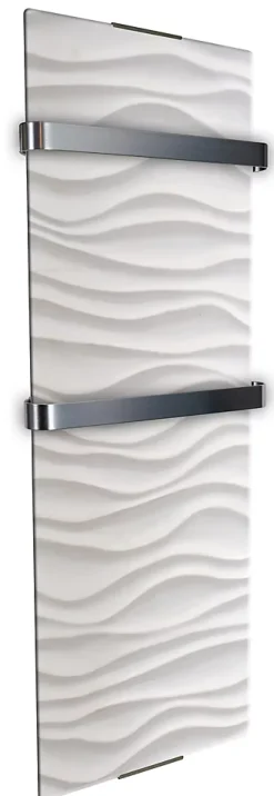 Radiateur Sèche-serviettes électrique Ondulation 1200W Chemin Arte