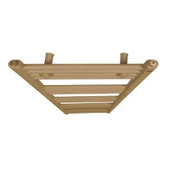 Radiateur sèche-serviettes eau chaude CODA 160 x 60 cm beige mat