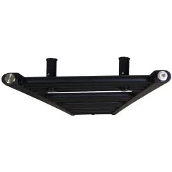 Radiateur sèche-serviettes eau chaude CODA 120 x 40 cm noir mat