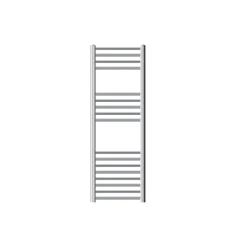 Radiateur Sèche-Serviettes Sahara - 400 x 1200 mm - Chrome - Connexion Latéral - sans Kit de Raccordement