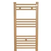 Radiateur sèche-serviettes eau chaude CODA 80 x 50 cm beige mat