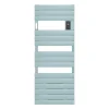 Radiateur sèche-serviettes connecté Adelis avec soufflerie 1500W Vert d'eau - ATLANTIC - 861554