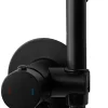 Rea Robinet Bidet Douchette Noir Mural Monocommande