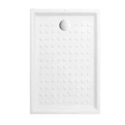 Receveur 100 x 80 VILLEROY ET BOCH O Novo ceramique rectangle blanc