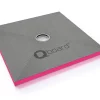 Receveur de douche à carreler 90 x 90 cm, extra-plat, Qboard Liquid