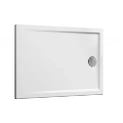 Receveur de douche - Cascade (sans bonde) - 1200 x 800 x 40mm - BLANC - 3 faces émaillées PN12blanc