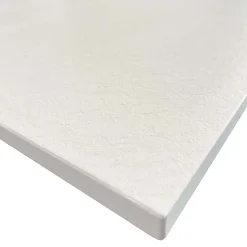 Receveur de douche SMC en fibre de verre effet pierre avec bonde inclus H. 2,6 cm 80 x 160 Blanche
