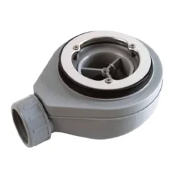 Receveur de douche 90 x 170 cm extra plat gris en resine minerale SARIN Couleur du receveur
