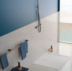 Receveur de douche 80 x 80 cm en céramique, blanc, Villeroy & Boch Slim