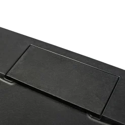 Receveur de douche 80 x 160 cm, effet pierre anthracite, Schulte
