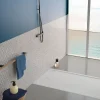 Receveur de douche 80 x 140 cm en céramique, blanc, Villeroy & Boch Slim