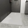 Receveur de douche 80 x 120 cm, résine, blanc, Douro GoodHome