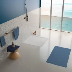 Receveur de douche 90 x 90 cm en céramique, blanc, Villeroy & Boch Slim
