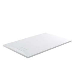 Receveur de douche 80 x 170 cm extra plat blanc PIATTO en SoliCast surface ardoisee