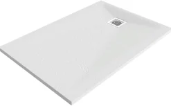 Receveur de douche 90 x 140 cm, résine, blanc, Douro GoodHome