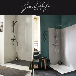 Receveur de douche 140 x 90 JACOB DELAFON Ipso rectangle blanc